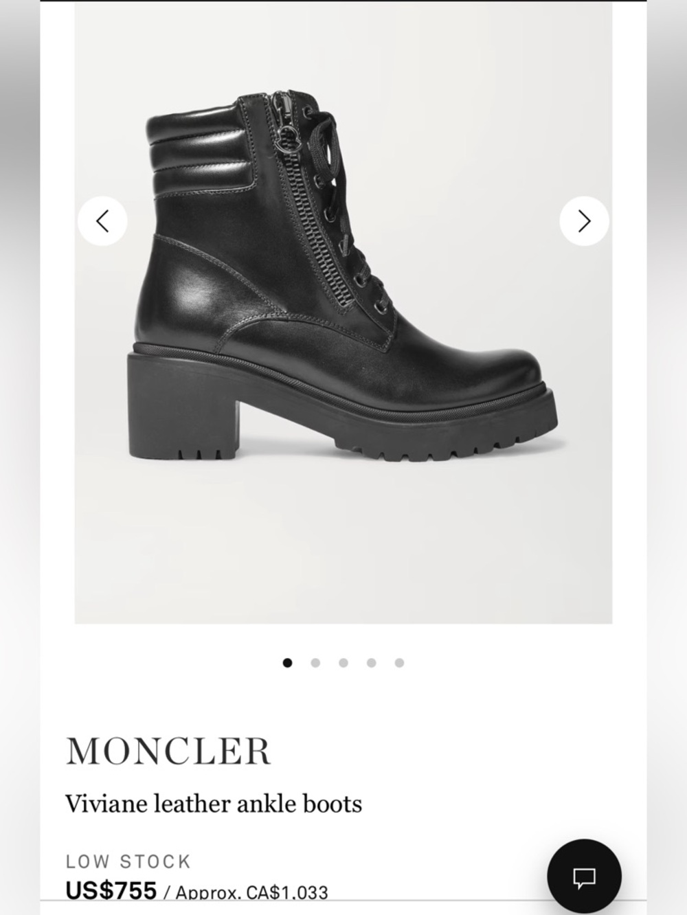 Moncler Viviane Ankle Boots-38